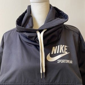 Nike cowl neck windbreaker